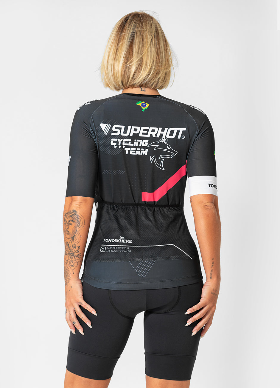 Cycling Shorts Superhot Compress Black