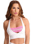 Top Superhot Blackout Branco com bojo TOP5554 UV50+