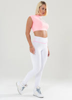 Legging Superhot Blackout Branco CAL5285