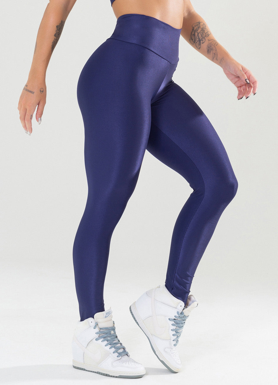 Legging Superhot Gleam Azul Marinho CAL5320