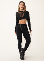 Blusa Superhot Fiber Preta BL5345