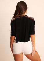 Shorts Cós Médio Superhot Blackout Branco SH5452 Proteção UV50+