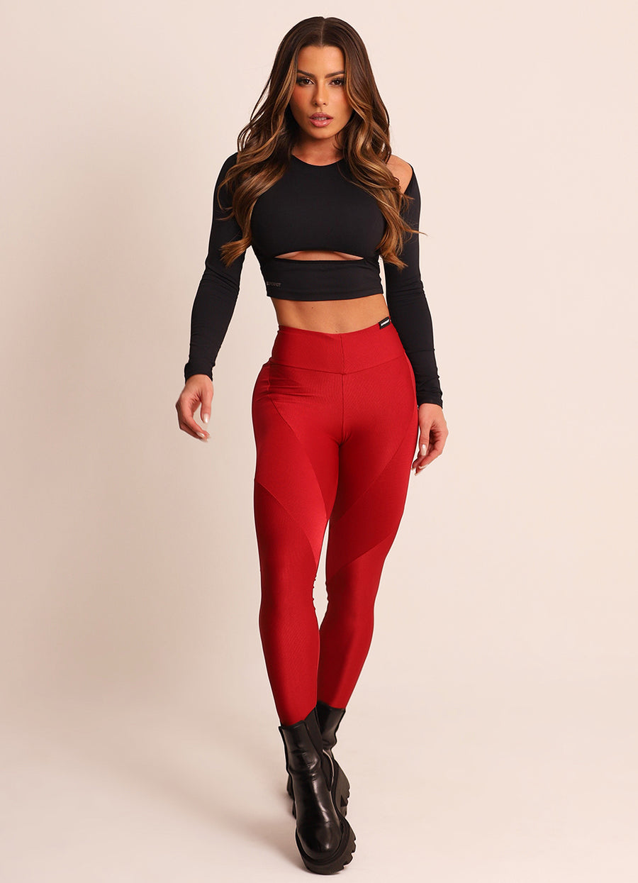 Legging Superhot Gleam Vermelho CAL5459 Imagen principal del producto