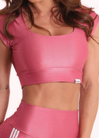 Blusa c/ Bojo Superhot Wet+ Rosa BL5606 UV50+