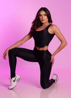 Blusa Corset Superhot Wet+ Preto BL5667 UV50+