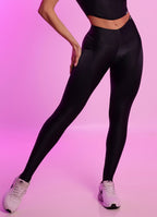 Legging Superhot Wet+ Preto CAL5650 UV50+ Empina Bumbum