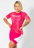 Bermuda Ciclismo Superhot Compress Pink SHC5227