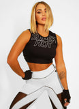 Legging Superhot Blackout Branco CAL5038