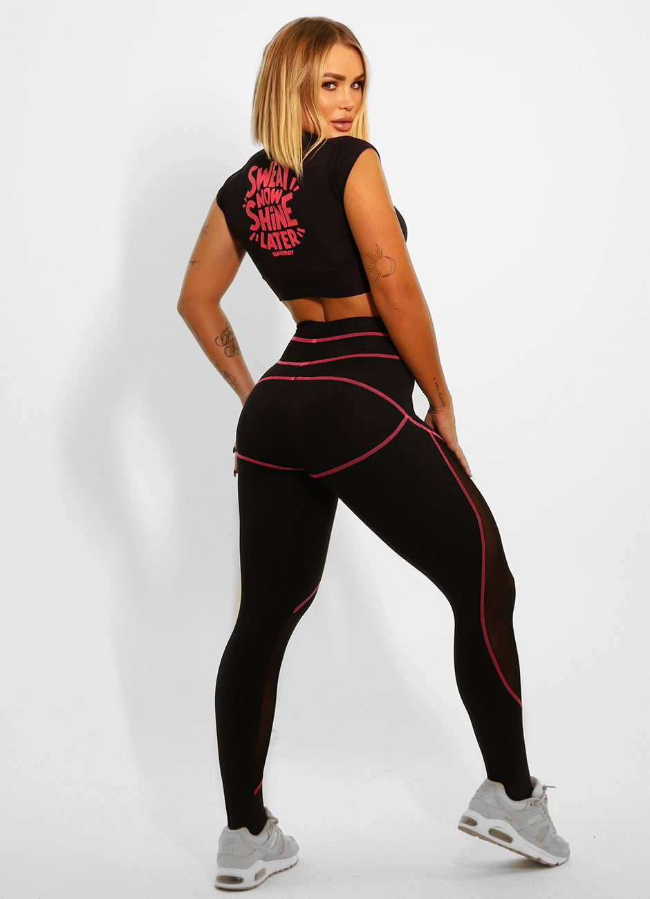 Legging Superhot Comfy Preta CAL5047