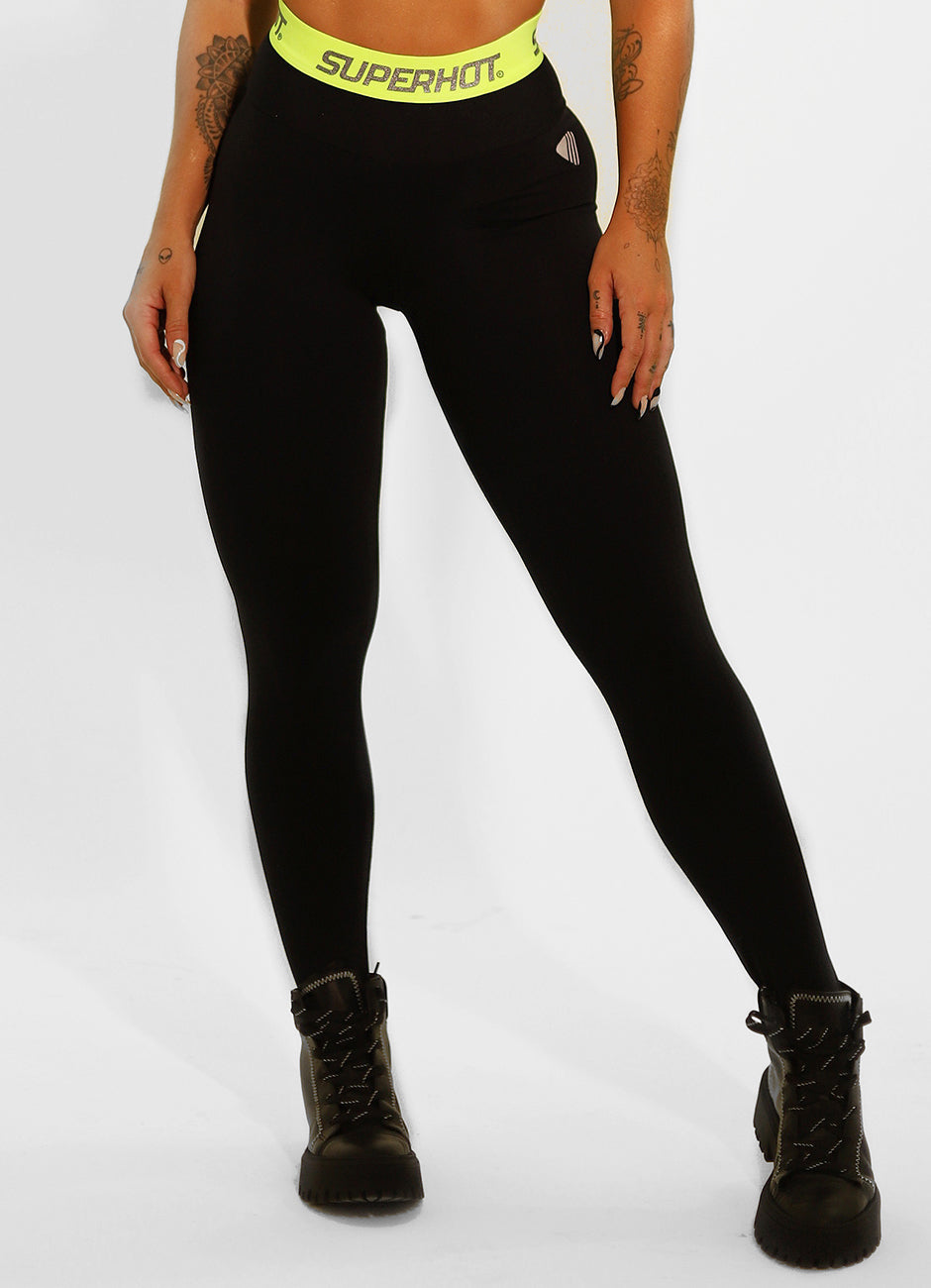 Legging Superhot Comfy Preta CAL5073