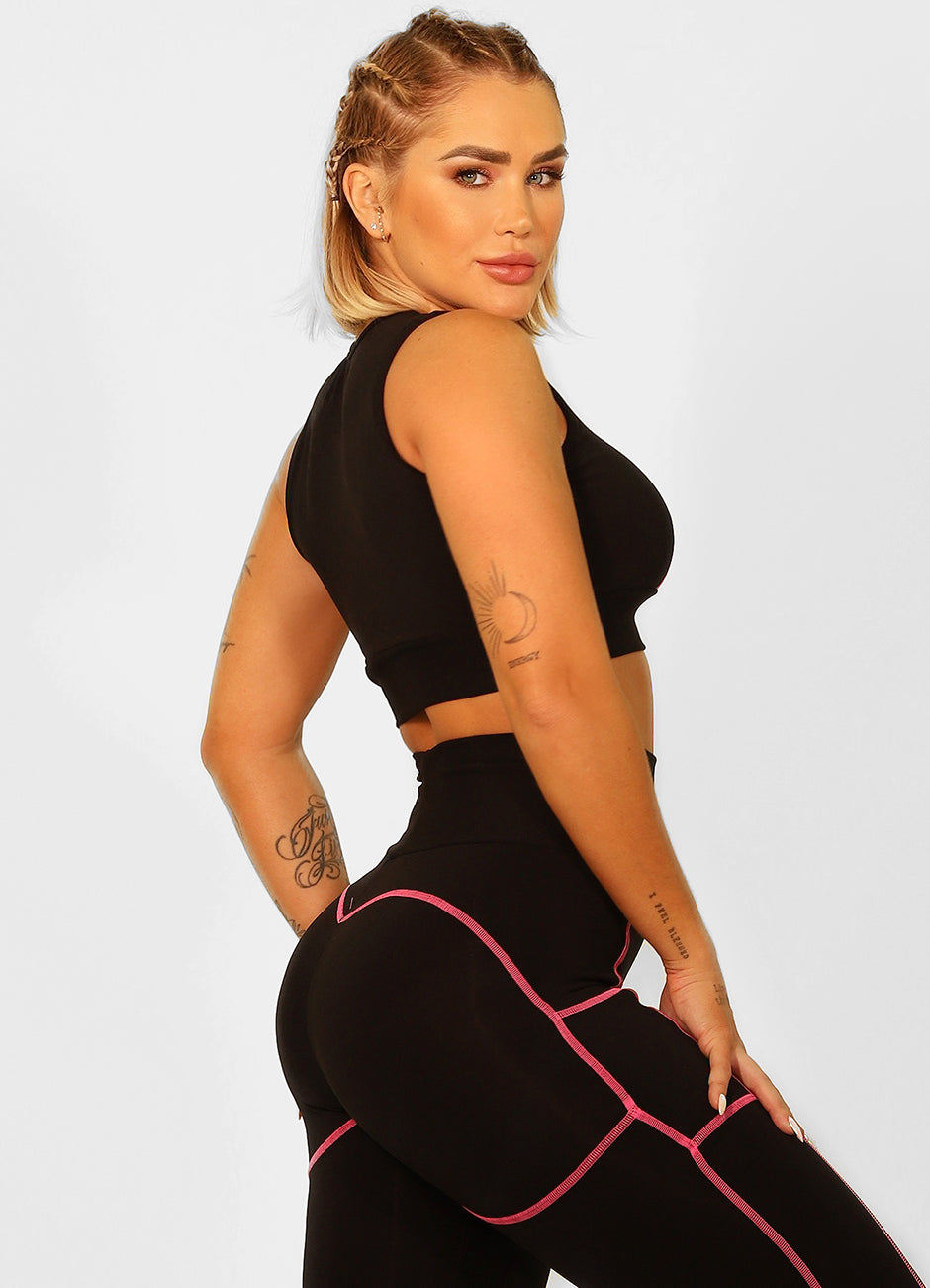 Top Superhot Comfy Preto TOP5093