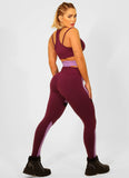 Legging Cós Alto Superhot Comfy Bordô CAL5100