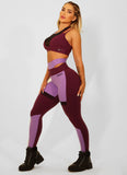 Legging Cós Alto Superhot Comfy Bordô CAL5100