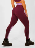 Legging Cós Alto Superhot Comfy Bordô CAL5100