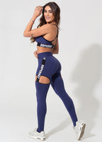 Top Superhot Comfy Azul Marino