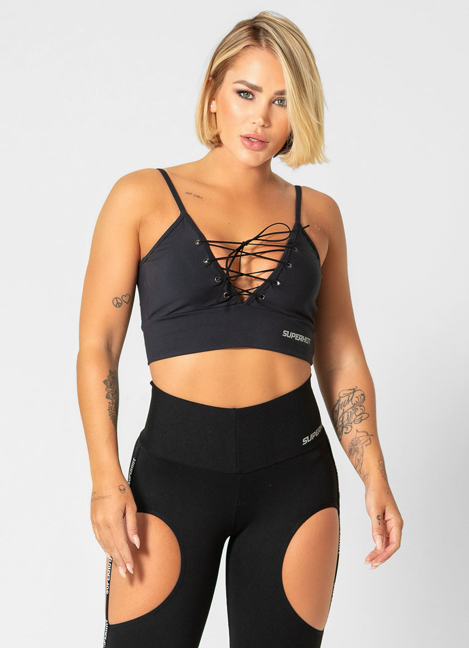 Top Superhot Comfy Preto TOP5217