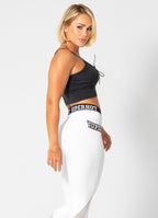 Legging Superhot Blackout Branco CAL5200