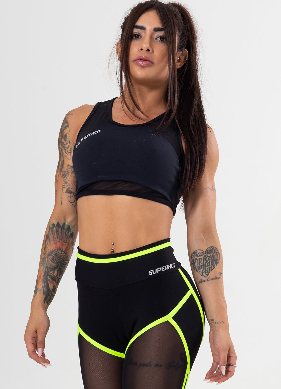 Top Superhot Comfy Preto TOP5265