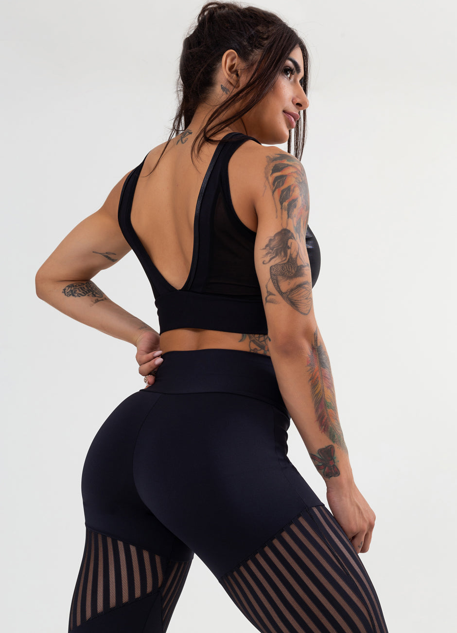 Top Superhot Wet Preto TOP5270