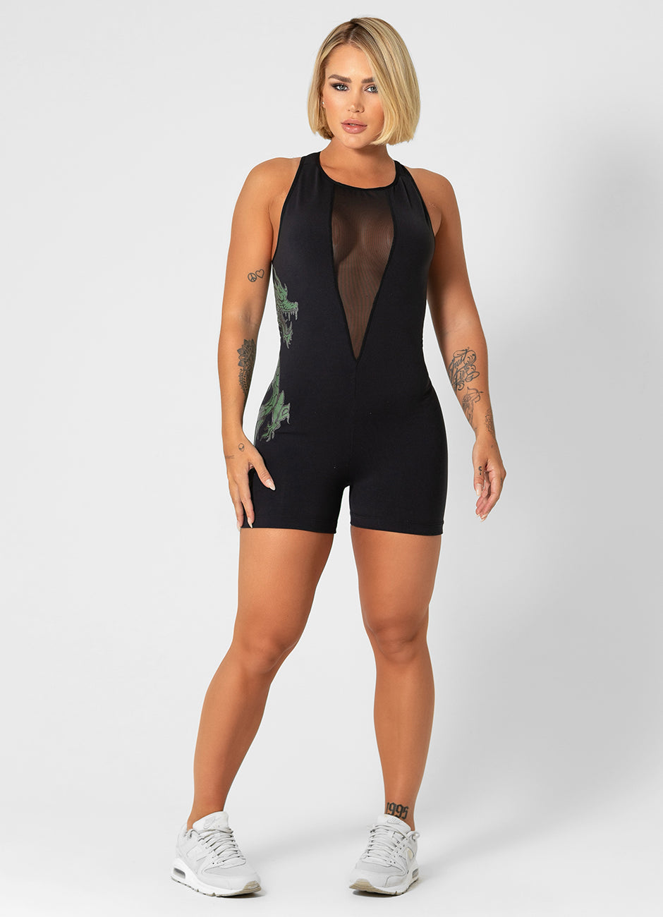 Macaquinho Superhot Comfy Preto MAC5222