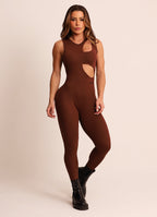 Macacão Superhot Fitt Marrom MAC5477 UV50+/80+