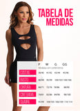 Macaquinho Superhot Fitt Preto MAC5548 UV50+/80+