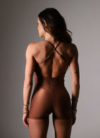 Macaquinho Superhot Wet Bronze MAC5629 UV50+ Com Bojo e Forro