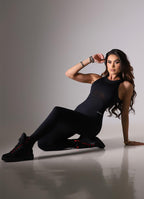 Macacão Superhot Blackout Preto MAC5644 UV50+ Forrado e Sem Bojo