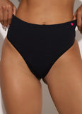 Calcinha Esportiva Superhot Modeladora Preto PAN5356