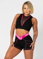 Shorts Superhot Comfy Negro