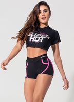 Shorts Superhot Comfy Negro