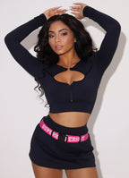 Shorts Saia Superhot Fitt Preto SKT5341