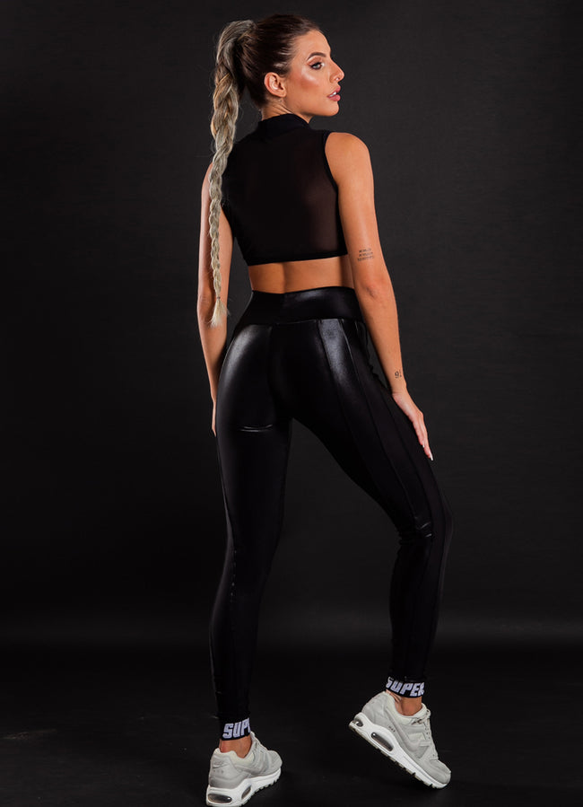 Legging Superhot Wet Preto CAL5011 Main Image