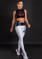 Legging Superhot Blackout Branco CAL5021