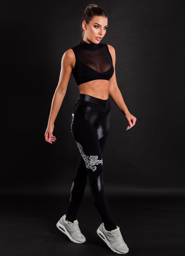 Legging Superhot Comfy Preta CAL5026 Hover Image