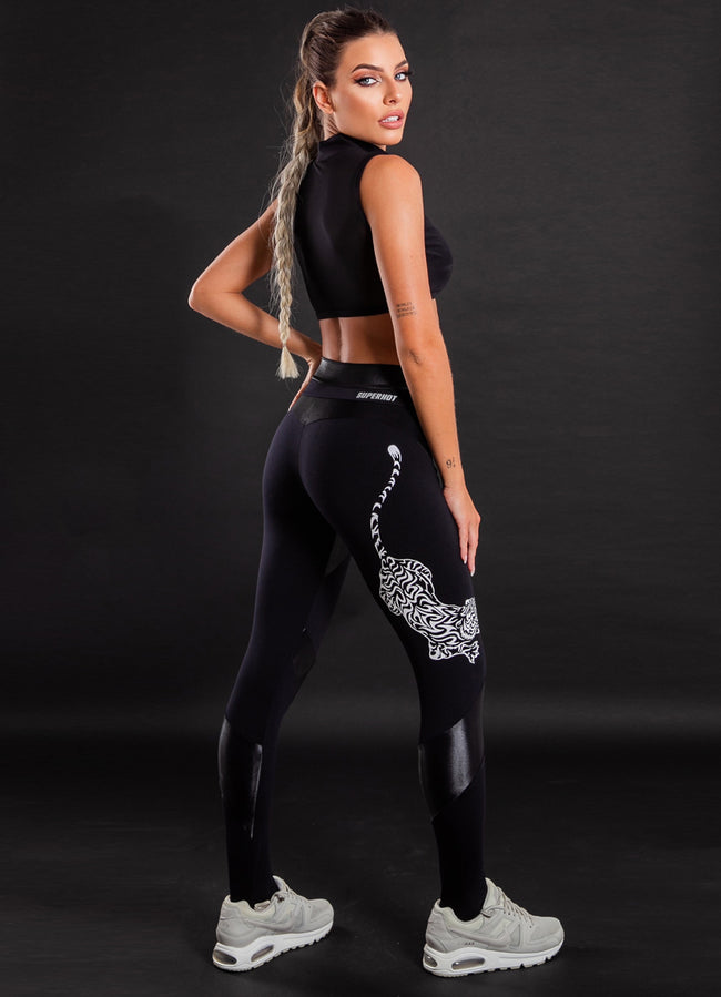 Legging Superhot Comfy Preta CAL5026 Main Image