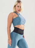 Top Superhot Gleam Azul Petróleo