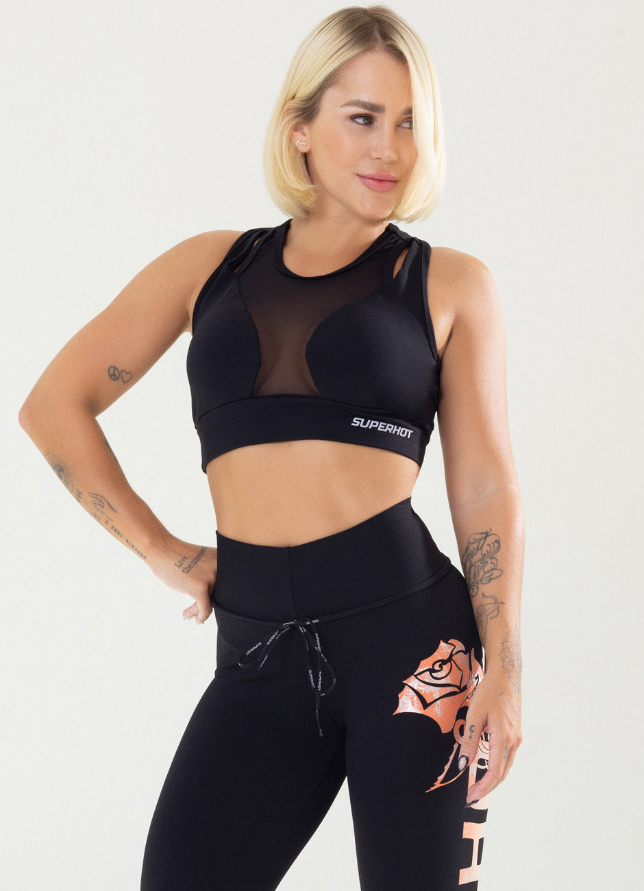 Top Superhot Comfy Preto TOP5312