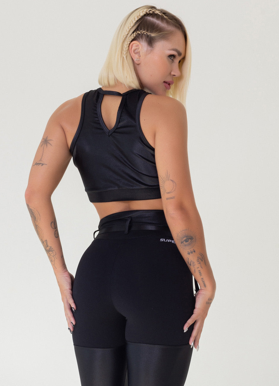 Legging Superhot Comfy Preta CAL5303