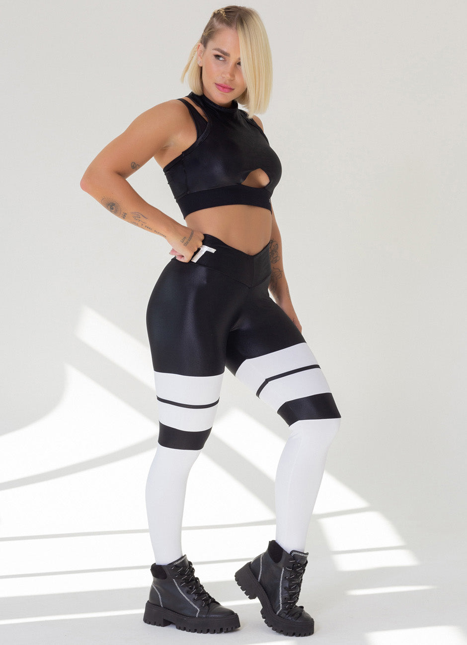 Legging Superhot Wet Preto CAL5292