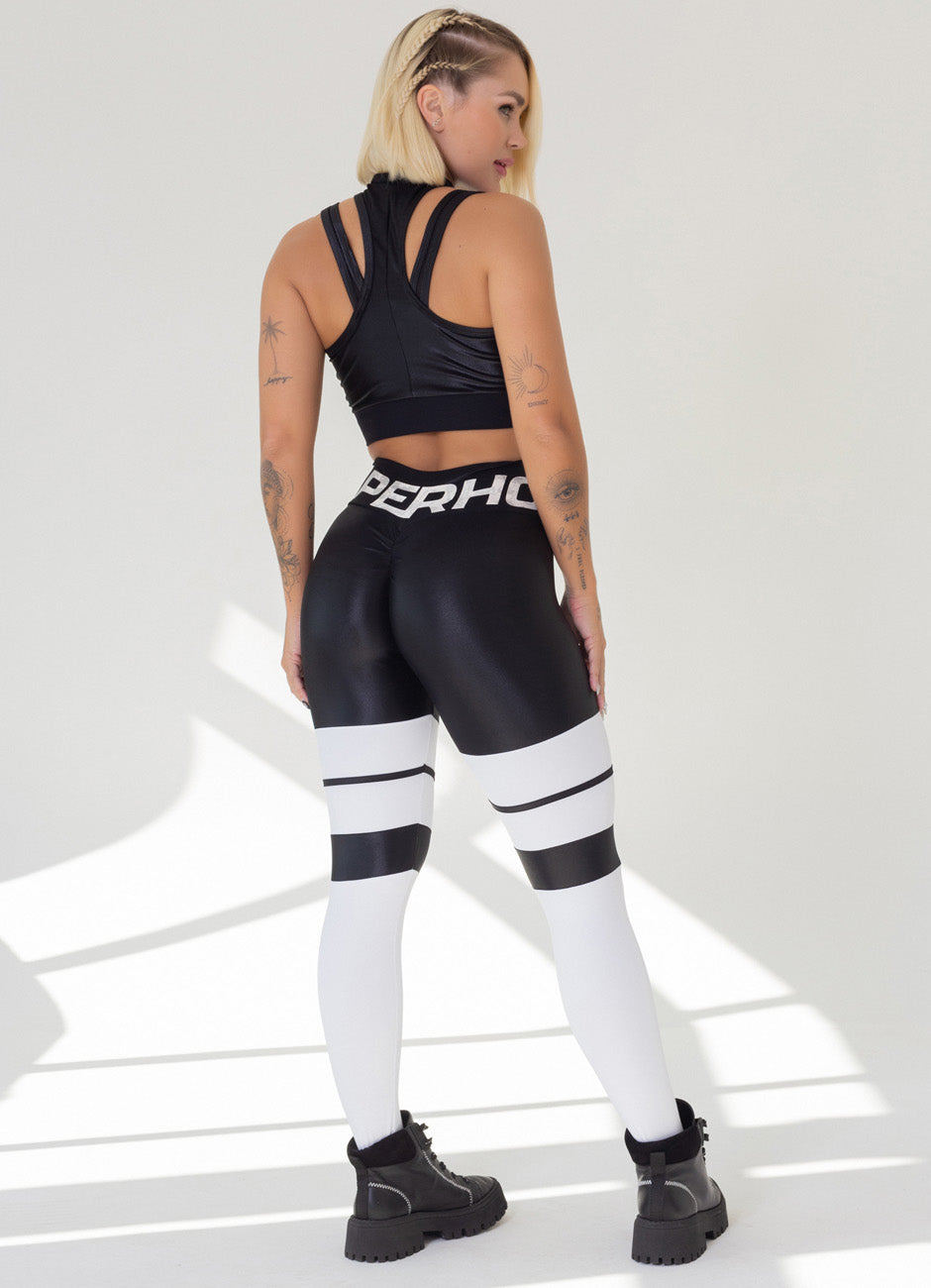 Legging Superhot Wet Preto CAL5292