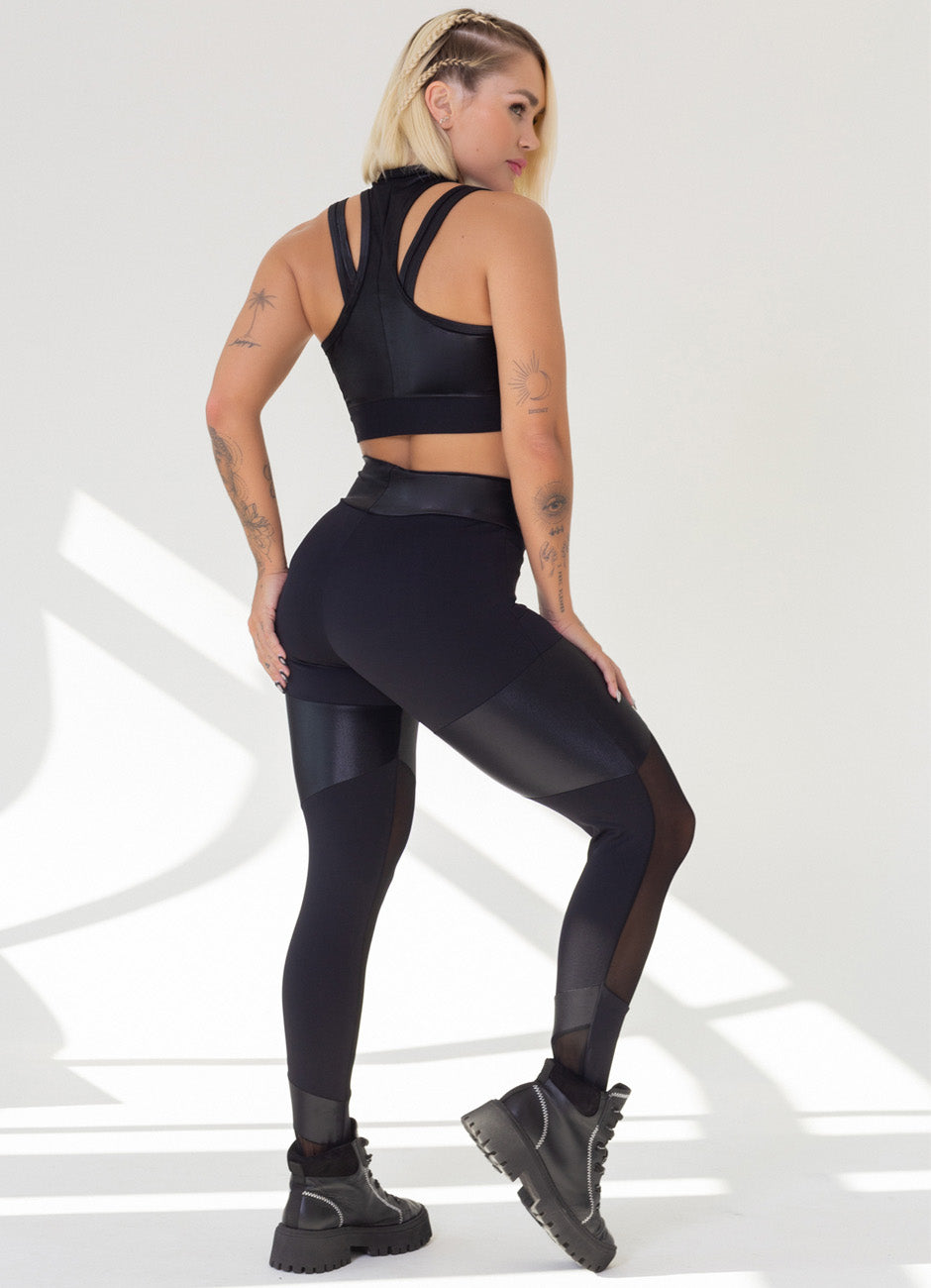 Legging Superhot Comfy Preta CAL5306