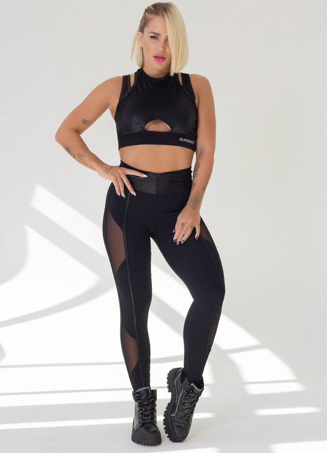 Legging Superhot Comfy Preta CAL5308 Main Image