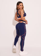 Top Esportivo Superhot Comfy Azul Marinho TOP5429 UV50+