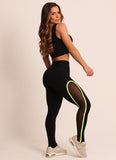 Legging Cós Médio Superhot Comfy Preto CAL5458 Proteção UV50+