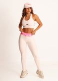 Legging Superhot Blackout Branco CAL5510 Proteção UV50+