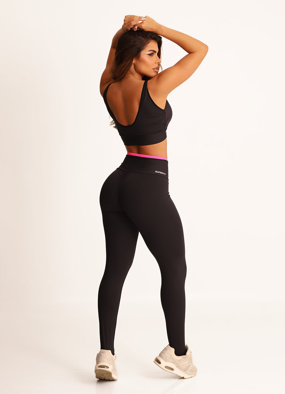 Calça Legging Superhot Fitt Preto CAL5492 UV50/80+