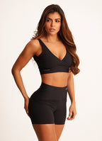 Top Esportivo Superhot Fitt Preto TOP5504 Proteção UV50/80+