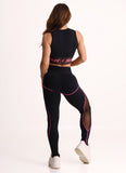 Legging Cós Médio Superhot Comfy Preto CAL5572 UV50+