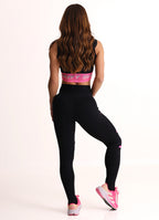 Legging Cós Médio Superhot Comfy Preto CAL5561 UV50+